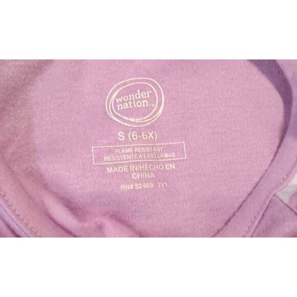 Girls Pink Nightgown with Daisy Design size xl(6-6x) - Picture 2 of 4